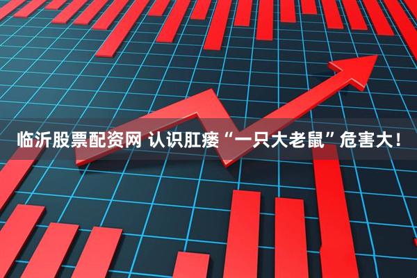 临沂股票配资网 认识肛瘘“一只大老鼠”危害大！